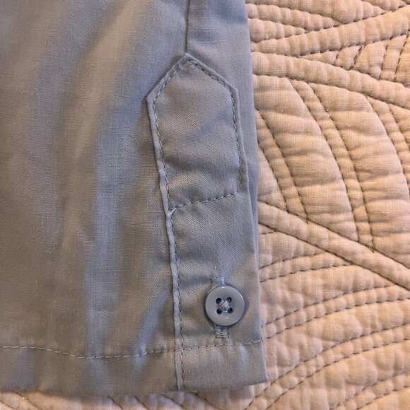 OMEGA FASHION SZ 4XL SHORT SLEEVE GUAYABERA SHIRT - Picture 6 of 8